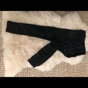 Maternity coated black denim skinny jean